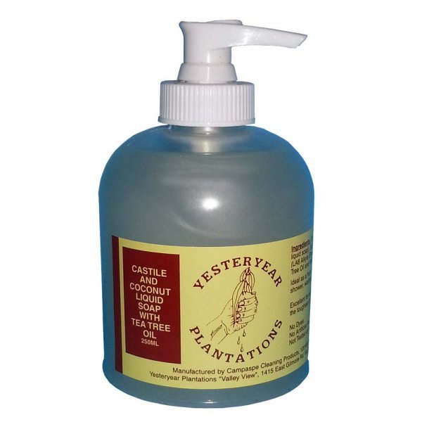Castile & Coconut Liquid Hand and Body Soap with Tea Tree Oil 500 ml